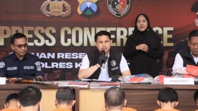 Polres Kediri Kota Ungkap 8 Kasus Selama Operasi Sikat Semeru 2025