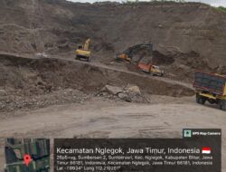 AKTIVIS JATIM DESAK POLRES BLITAR KOTA SEGERA AMANKAN ALAT BERAT TAMBANG ILEGAL.