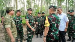 Wasev Mabesad Nilai Pelaksanaan TMMD Kediri Berjalan Sesuai Rencana