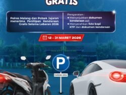 Mudik Lebaran 2026, Polres Malang Buka Layanan Titip Kendaraan Gratis