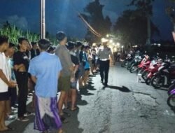 Aksi Balap Liar di Plosoklaten Dibubarkan, 75 Motor Diamankan Polres Kediri