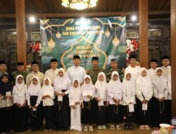 Kapolres Kediri Gelar Buka Puasa Bersama Jajaran Polsek Zona 4 dan Santuni Anak Yatim