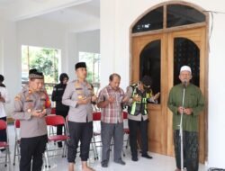 Bantuan Sumur Bor Polres Kediri Disambut Antusias Warga Gurah