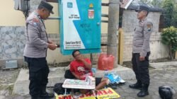 Antisipasi Uang Palsu, Polres Kediri Cek Jasa Penukaran Uang di Kawasan Pare