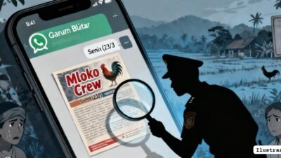 LSM GERAK INDONESIA DESAK POLRES BLITAR: SEGERA TINJAU DUGAAN SABUNG AYAM DI GARUM