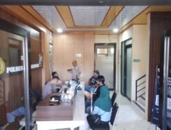 Korban Kekerasan di Lapas Kediri, Serahkan Berkas Pelaporan Di Mapolresta