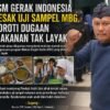 LSM Gerak Indonesia Desak Uji Sampel MBG, Soroti Dugaan Makanan Tak Layak
