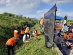 Relawan Rumah Zakat Turut Aksi Bersih Sampah di Kawasan Bandara Dhoho Kediri
