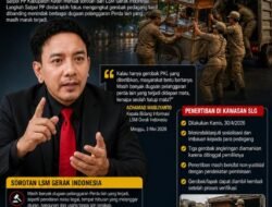 LSM Gerak Indonesia Soroti Penertiban PKL di SLG, Tajam Kebawah Tumpul Keatas
