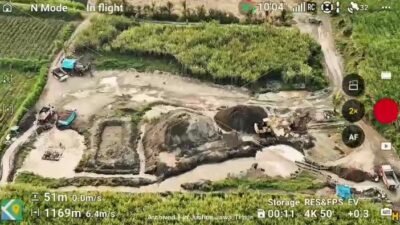 Pelaku Tambang Pasir Ilegal diNglegok Blitar Tetap Operasional
