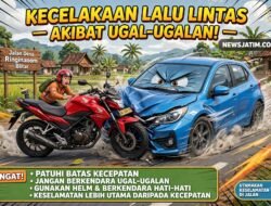 DUA KORBAN LUKA BERAT, PENANGANAN LAKA DI POLRES BLITAR DIKELUHKAN LAMBAT