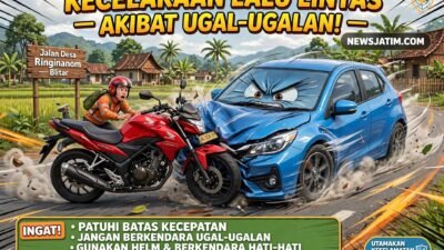 DUA KORBAN LUKA BERAT, PENANGANAN LAKA DI POLRES BLITAR DIKELUHKAN LAMBAT